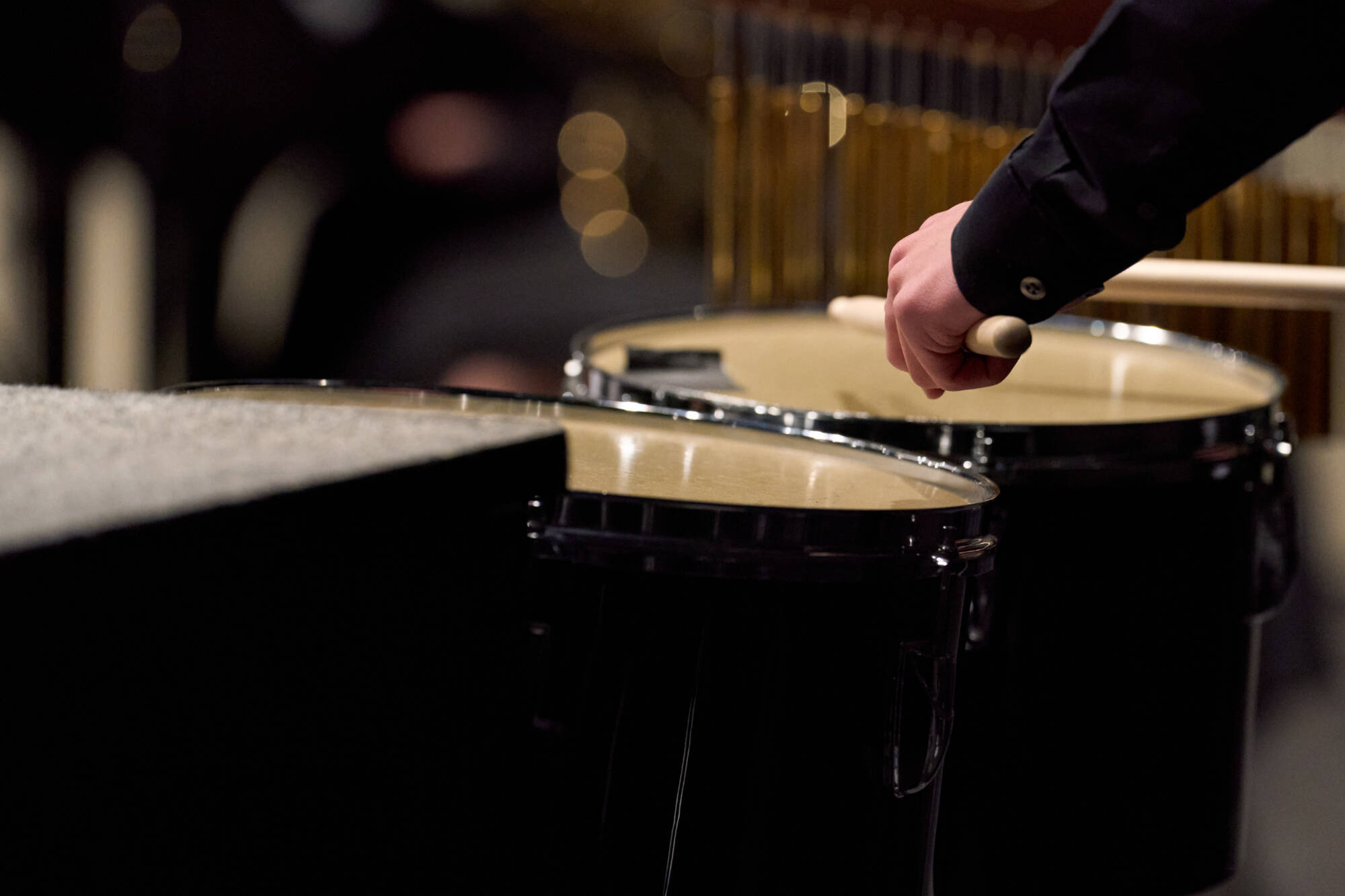 close up shot of a drum
